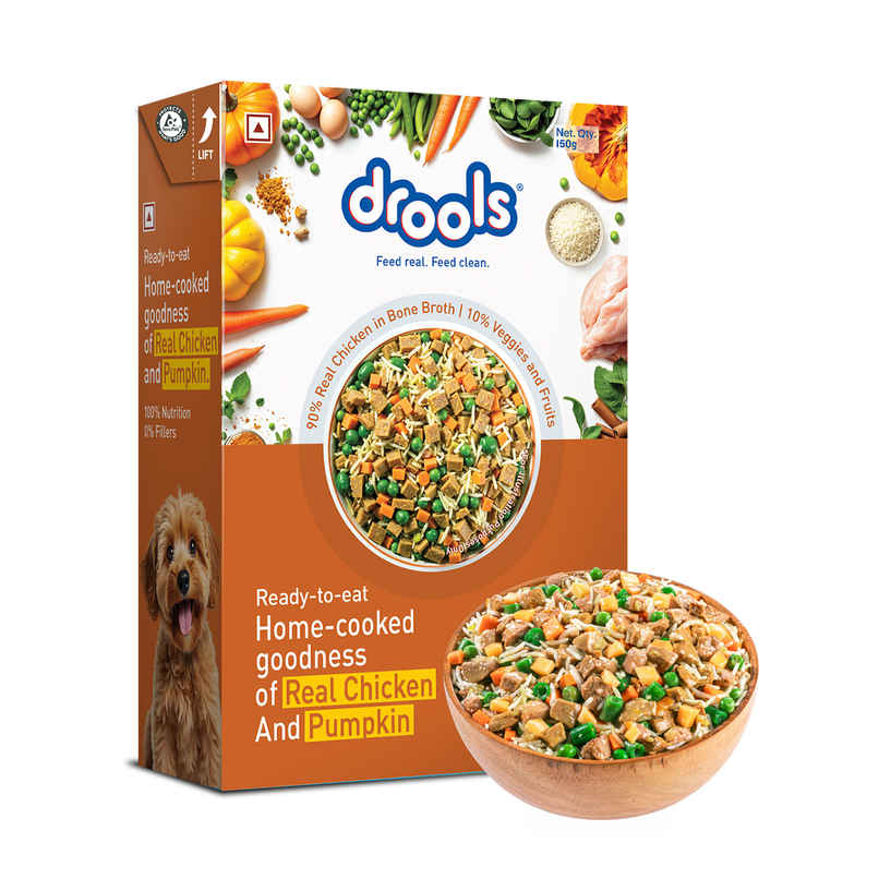 Drools Tetra Pak Real Chicken Pumpkin Dog Food