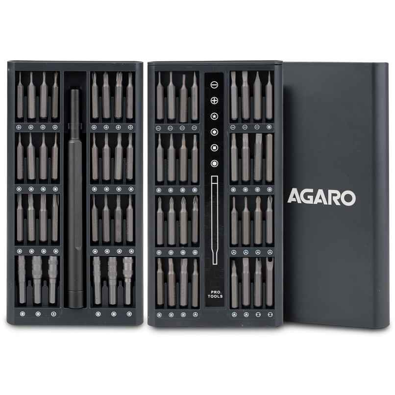 Agaro 62 Inch 1 Mini Precision Screwdriver Set, Multifunction Magnetic Driver Bit Set