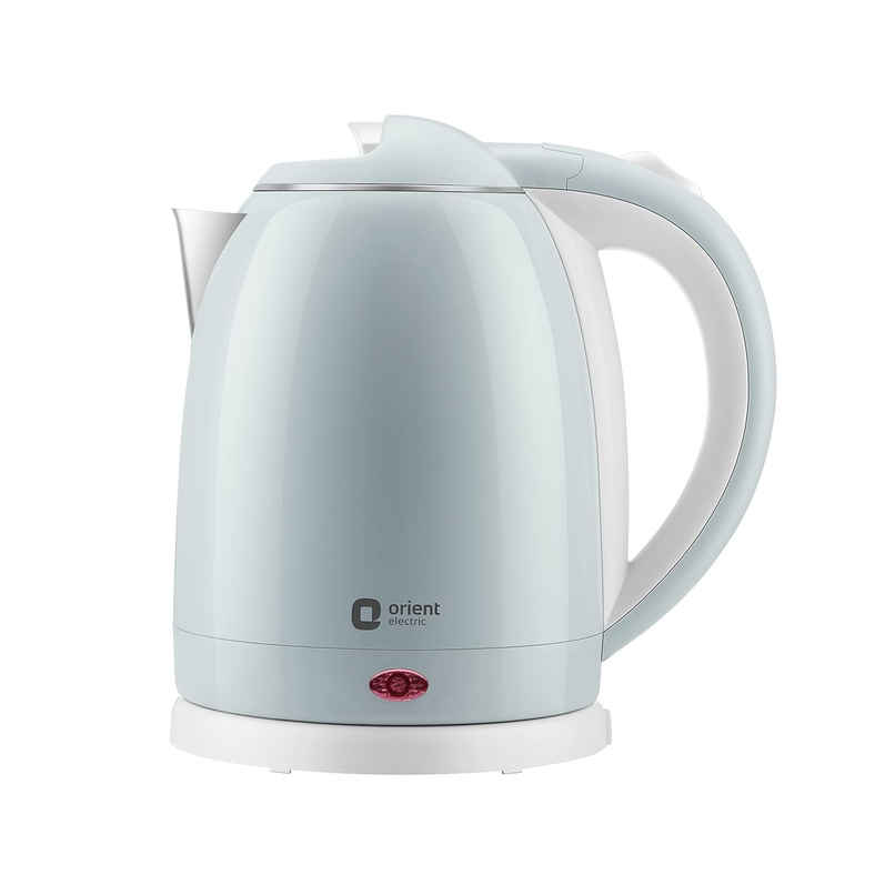 Orient Electric 1.8L Kettle 1500W | Cool Touch Body | Faster Heating | Auto Cut Off Mechanism