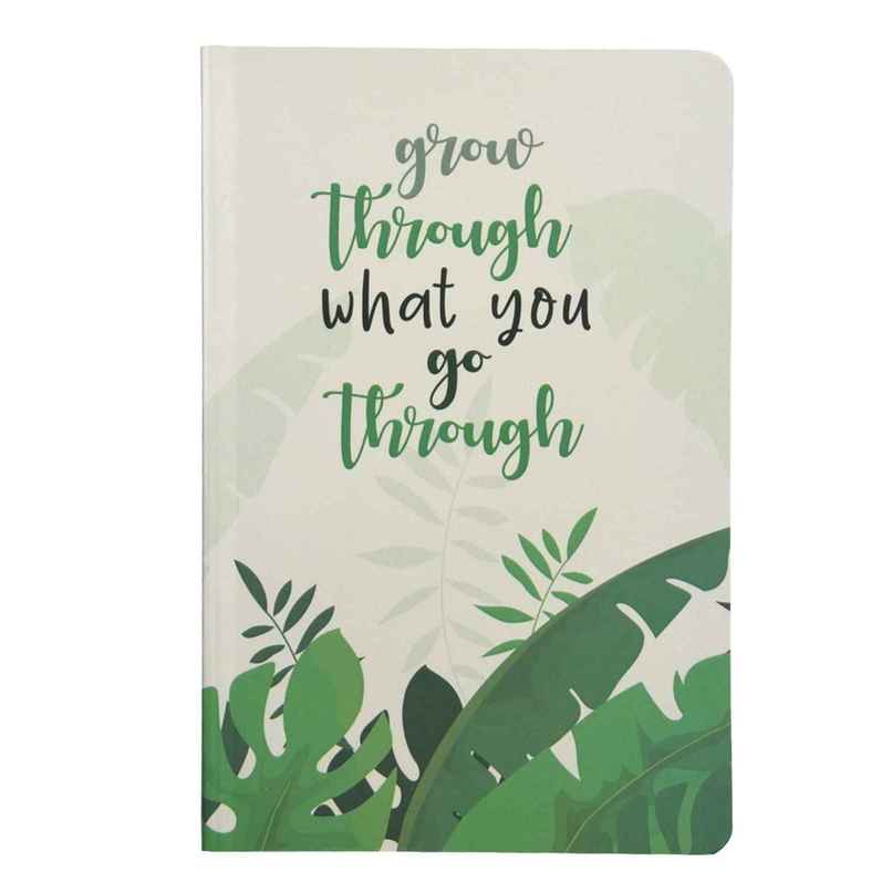 Papboo Unruled Soft Bound Notebook | Matte Finished Cover | 120 Pages | 21 x 15 cm | 80 Gsm | Grow Papboo Unruled Soft Bound Notebook | Matte Finished Cover | 120 Pages | 21 x 15 cm | 80 Gsm | Grow