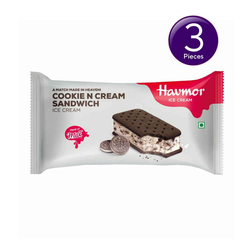 Havmor Cookie N Cream Sandwich Combo 