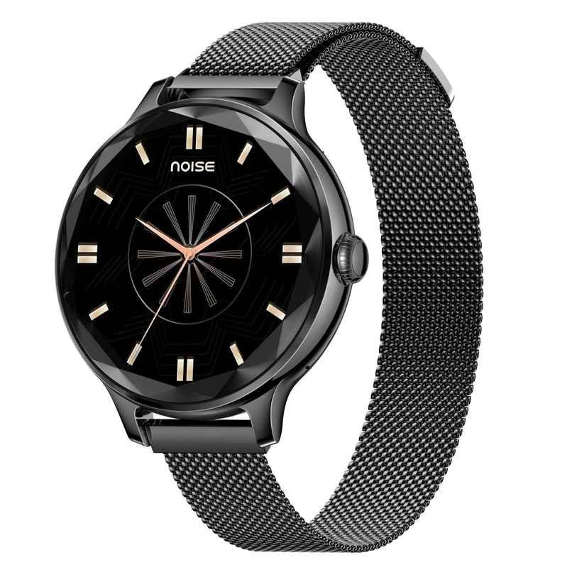 NoiseFit Diva Smartwatch - Black Link