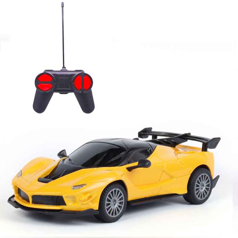 Race N Roll Hi Speed Rechargeable Remote Control Car 1:24 - Fer Yellow Race N Roll Hi Speed Rechargeable Remote Control Car 1:24 - Fer Yellow