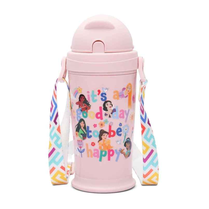 Jaypee Zippy Pro Stainless Steel Insulated Sipper Disney Character Printed Bottle For Kids | Pink Jaypee Zippy Pro Stainless Steel Insulated Sipper Disney Character Printed Bottle For Kids | Pink