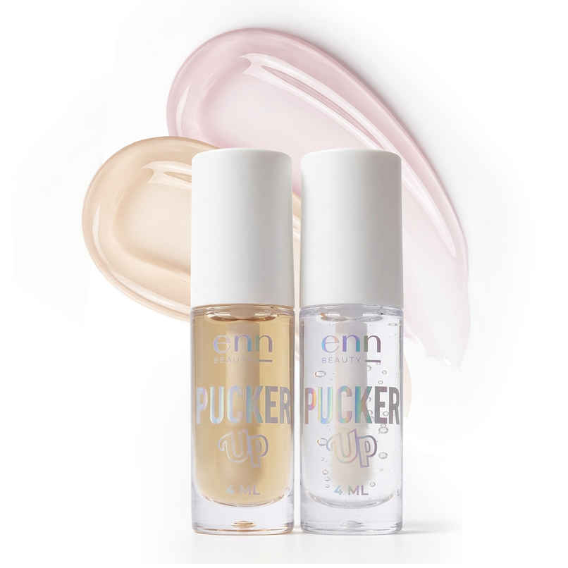 ENN Beauty Pucker Up Lip Oil | Duo Peptide Repair & Vitamin C Bright ENN Beauty Pucker Up Lip Oil | Duo Peptide Repair & Vitamin C Bright