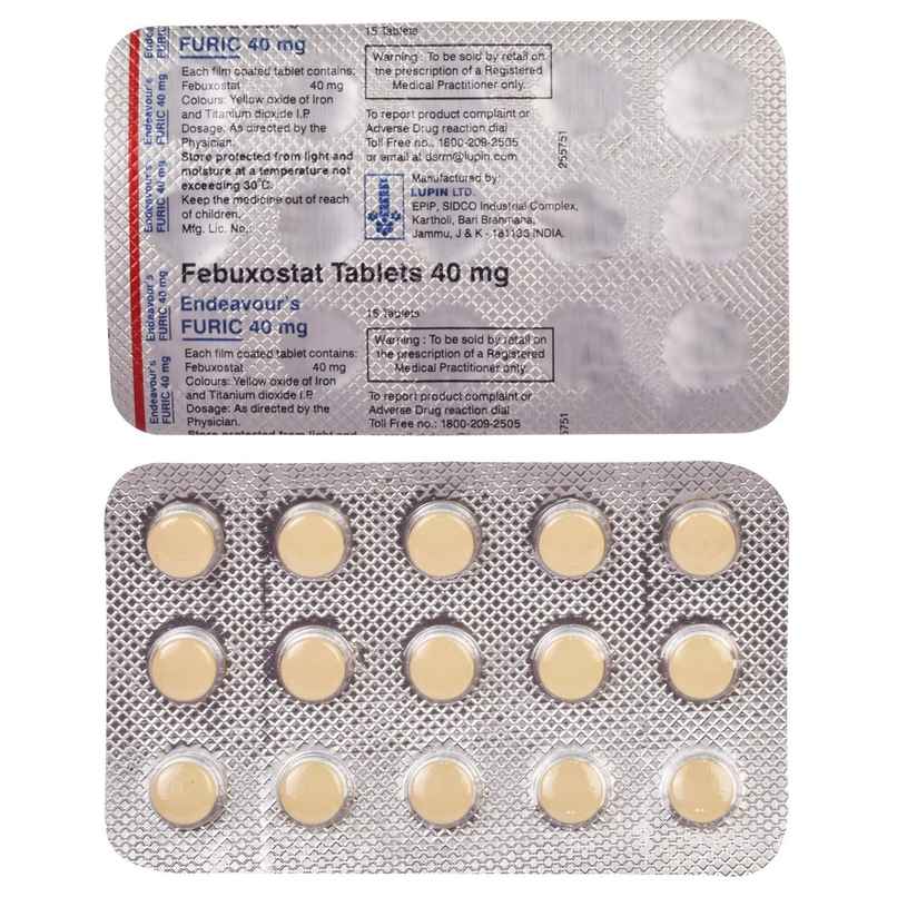 Endeavours Furic 40mg Tablet Endeavours Furic 40mg Tablet