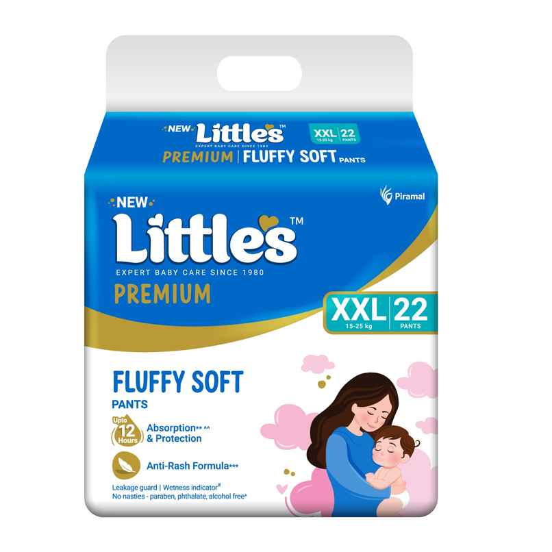 Littles Expert Baby Care Comfy Baby Diapers | Pant Style | 2XL | 22 pcs Littles Expert Baby Care Comfy Baby Diapers | Pant Style | 2XL | 22 pcs