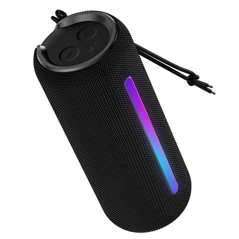 boAt Stone Spinx Pro BT Speaker w/ 20 W RMS Sound, 8H Playtime, BTv5.0 & RGB LEDs (Midnight Black) boAt Stone Spinx Pro BT Speaker w/ 20 W RMS Sound, 8H Playtime, BTv5.0 & RGB LEDs (Midnight Black)