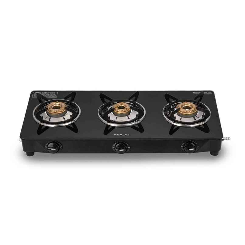 Bajaj 3 Burners Glasstop Gas Stove Ucx 3b Bajaj 3 Burners Glasstop Gas Stove Ucx 3b