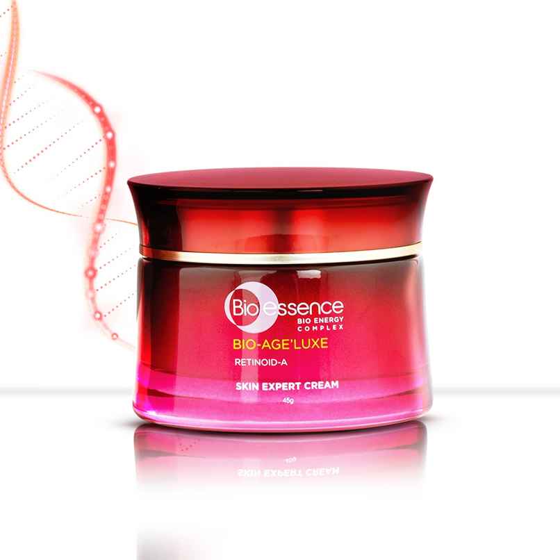 Bio-essence Bio-Age Luxe Skin Expert Cream with Retinoid-A, Retinol +,Targets Doublechin & Wrinkles
