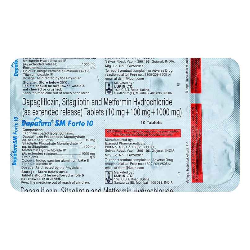 Dapaturn SM Forte 10 Tablet ER