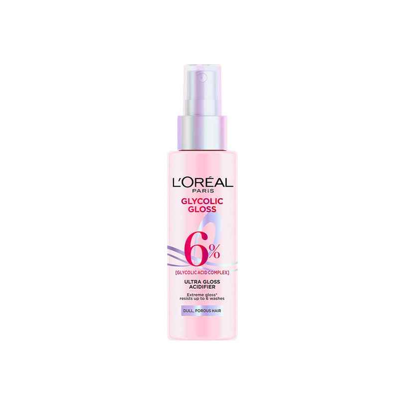 L'Oreal Paris Glycolic Gloss Acidifier Rinse-Off Spray | for lasting shine