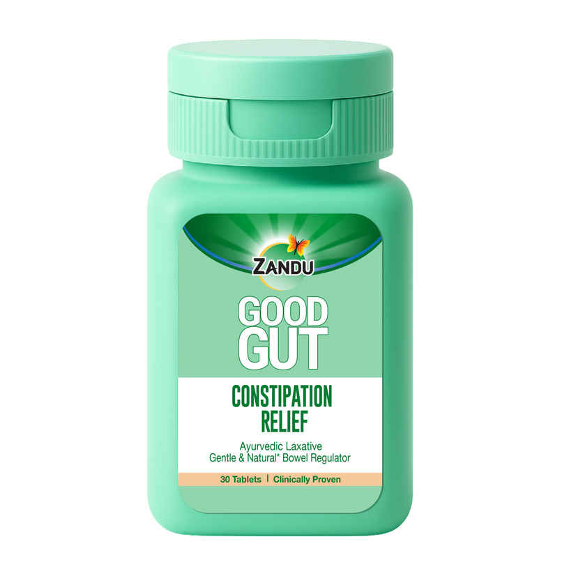 Zandu Good Gut Constipation Relief | Clinically Proven Results | Natural Bowel Regulator Zandu Good Gut Constipation Relief | Clinically Proven Results | Natural Bowel Regulator
