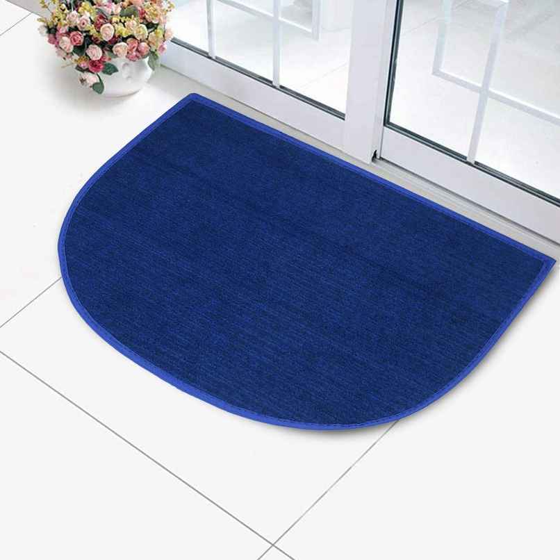 Kuber Industries Set of 3 Microfiber Door Mat | Red & Maroon & Blue