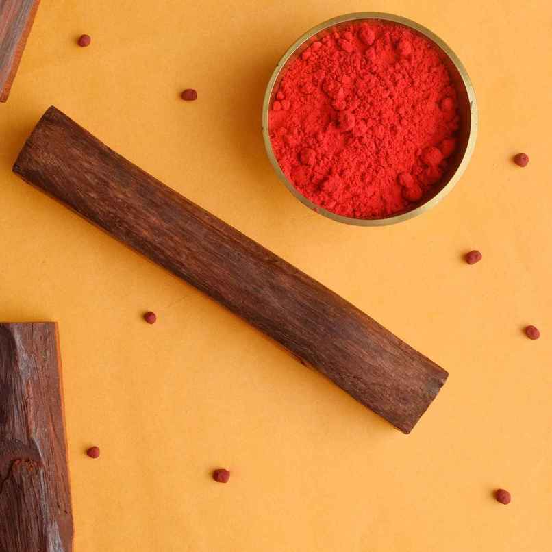 Pure Original Natural Red Sandalwood -Chandan Stick | Satvik Pure Original Natural Red Sandalwood -Chandan Stick | Satvik