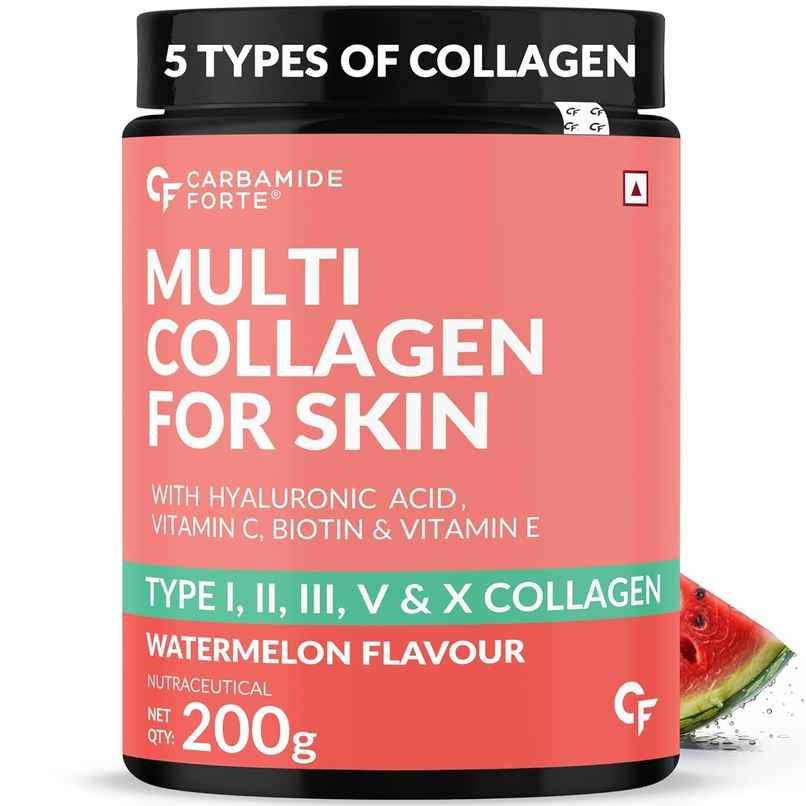 Carbamide Forte Multi Collagen Supplements 5 Types of Marine Collagen Powder For Skin Supplements
