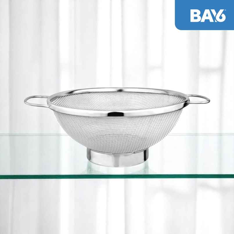 BAY6 Steel Mesh Colander - 20 cm (1200 ml) BAY6 Steel Mesh Colander - 20 cm (1200 ml)