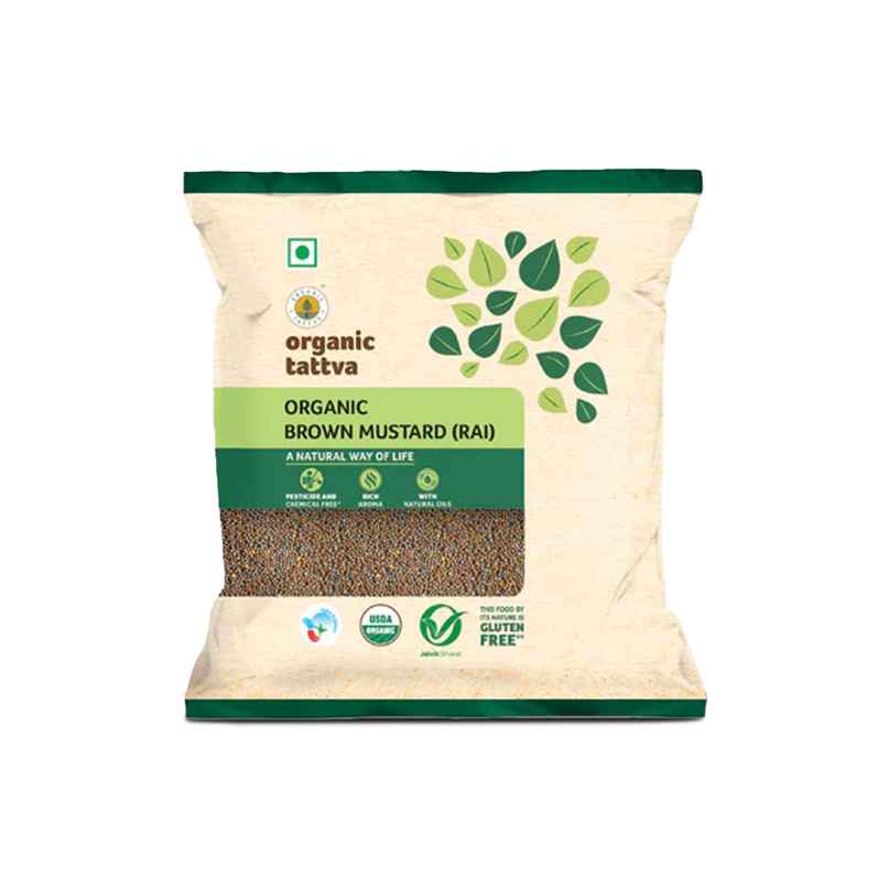 Organic Tattva Brown Mustard (Rai) Organic Tattva Brown Mustard (Rai)