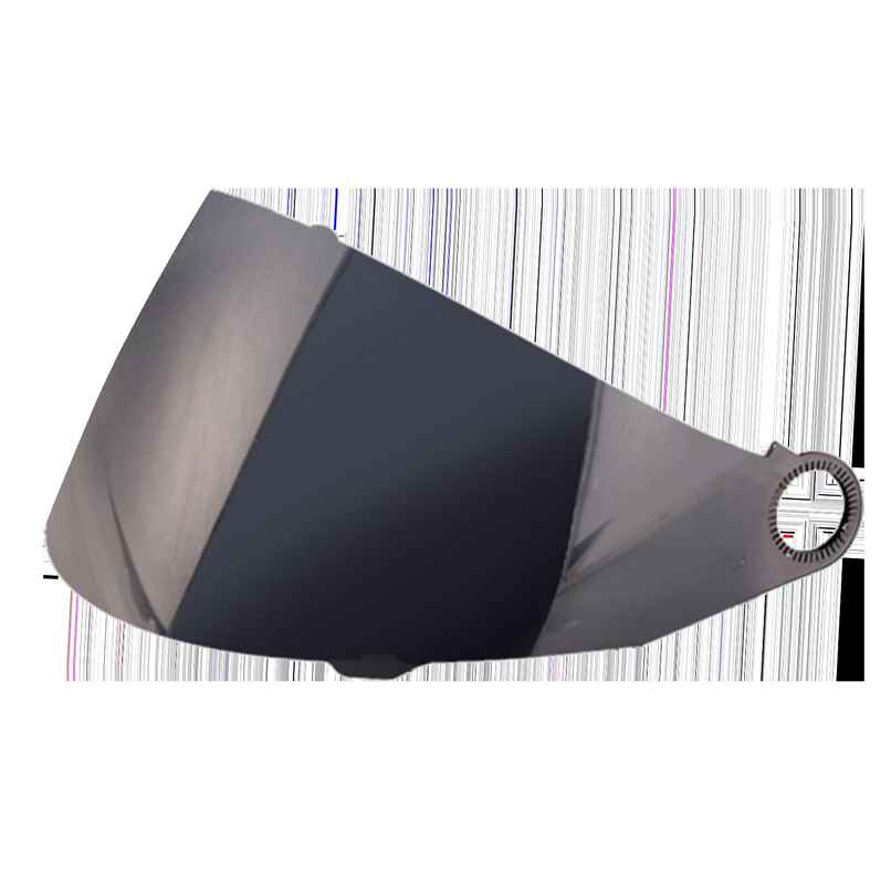 Vega Cliff Helmet Smoke Visor-Scratch Resistant & UV Resistant