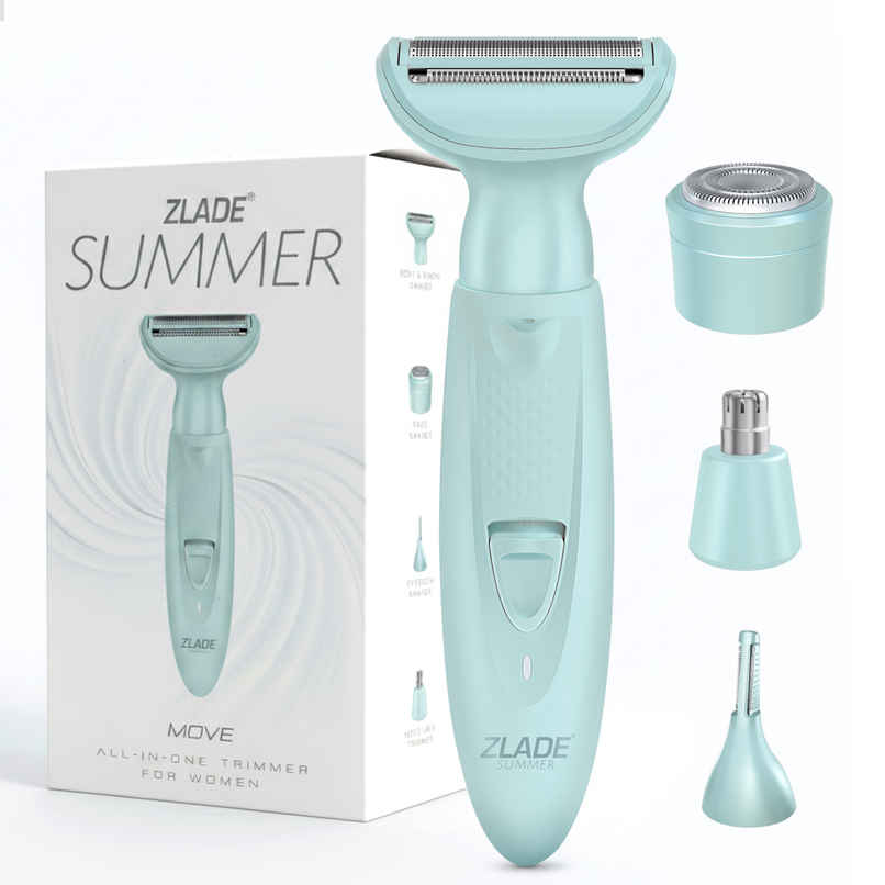 Zlade Summer Move All-in-One Trimmer for Women | Rechargeable Multigroomer Zlade Summer Move All-in-One Trimmer for Women | Rechargeable Multigroomer