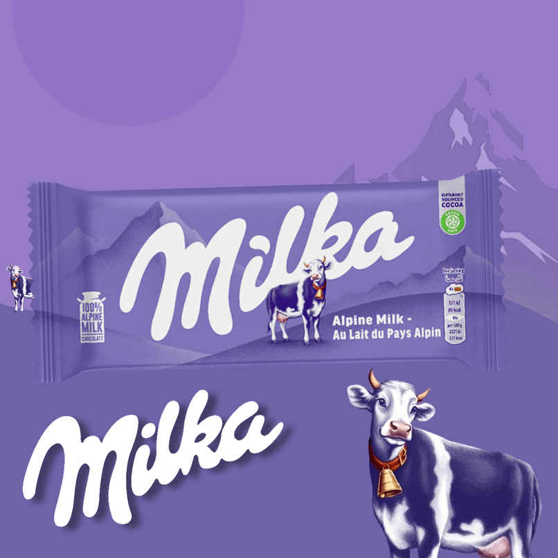 Milka Alpine Milk Bar Milka Alpine Milk Bar