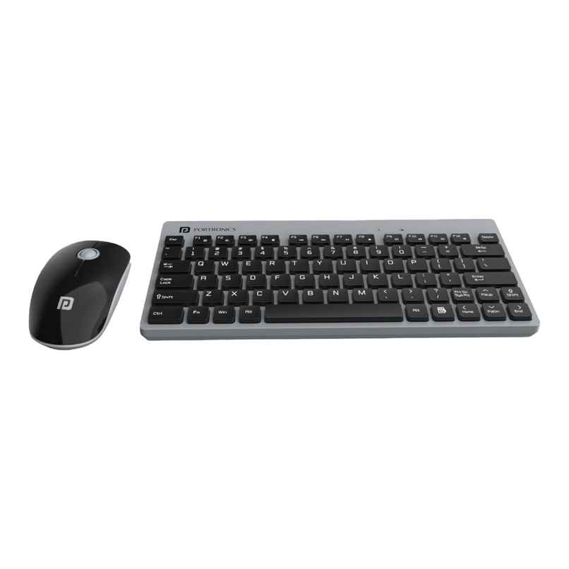 Portronics Key2 Wireless Keyboard and Mouse Combo - 2.4 GHz Wireless Technology