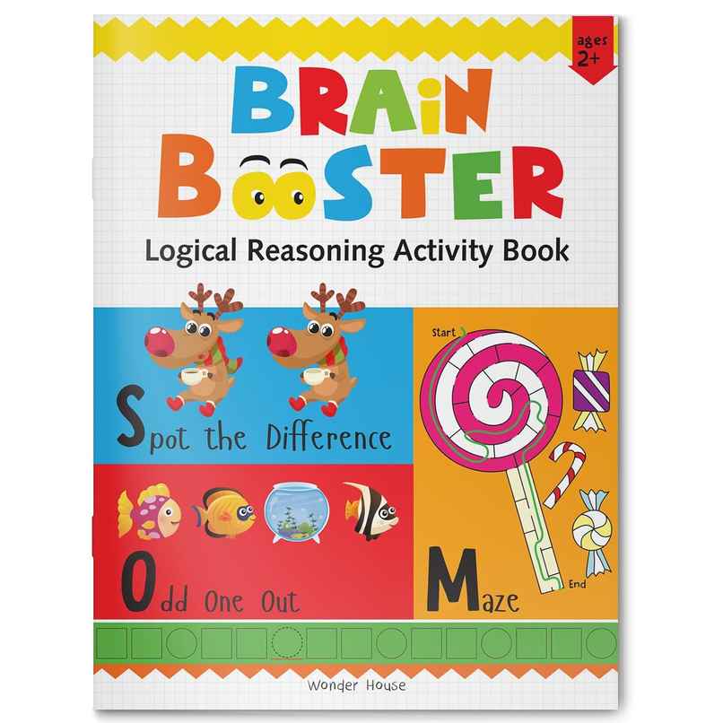 Preschool Activity Book- Brain Booster - Logical Reasoning Activity Book for Kids Preschool Activity Book- Brain Booster - Logical Reasoning Activity Book for Kids
