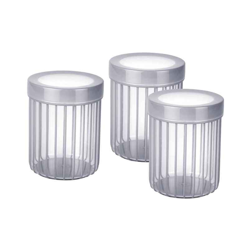 Joyo Better Home Linea Container 780 ml (3 Pcs Set)- Grey Joyo Better Home Linea Container 780 ml (3 Pcs Set)- Grey