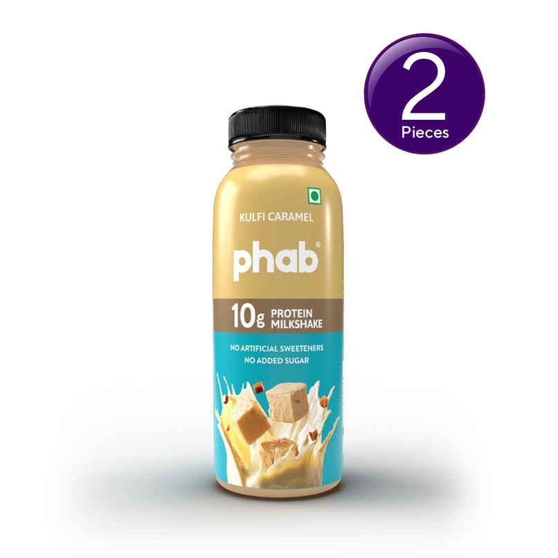 Phab Kulfi Caramel Protein Milkshake Combo Phab Kulfi Caramel Protein Milkshake Combo