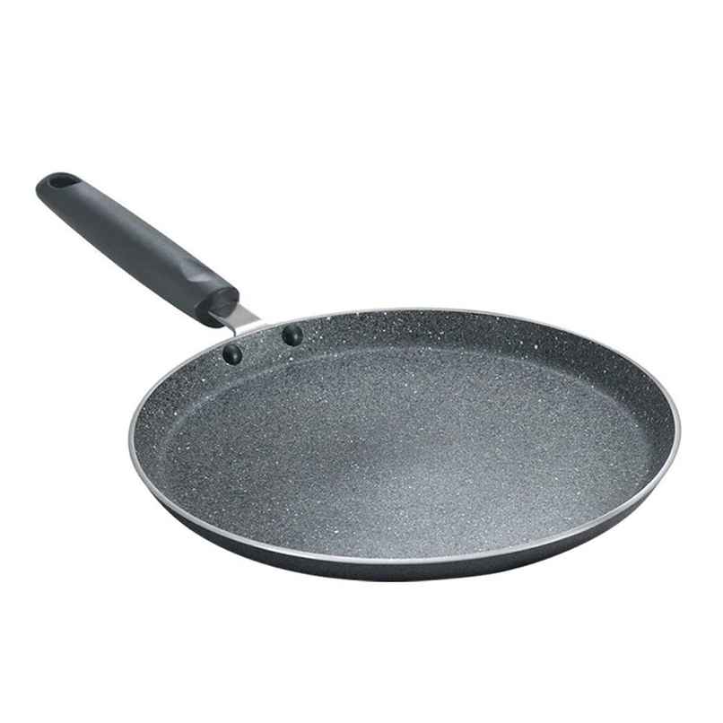 Prestige Omega Deluxe Aluminium Non-Stick Granite Cookware OT 25cm,Dishwasher Safe,2Y Warranty,Black