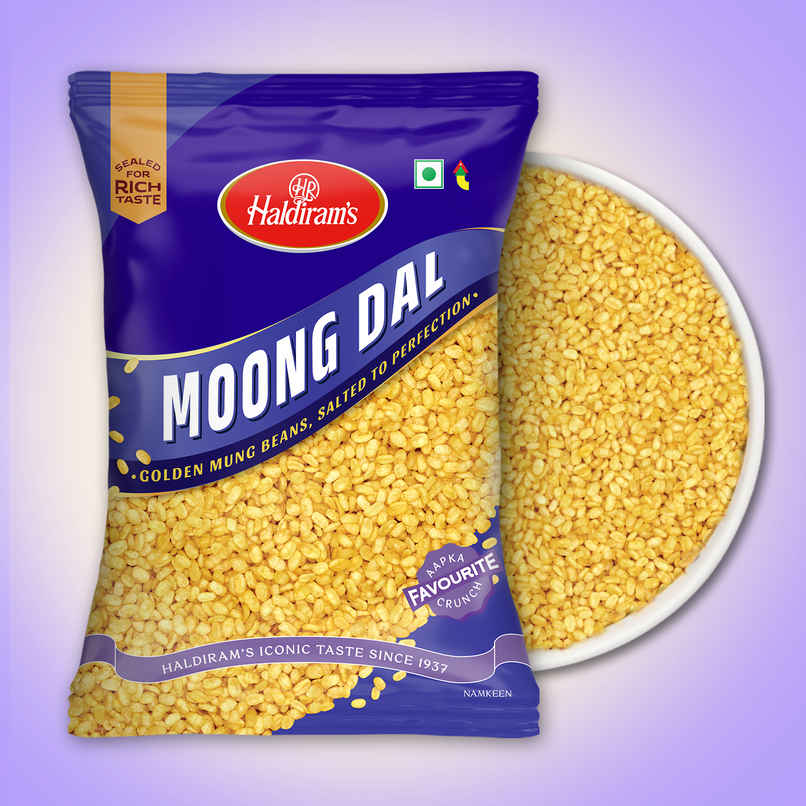 Haldiram's Moong Dal | Crispy Fried Lentil Snack