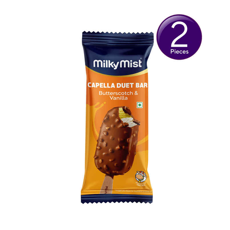 Milkymist Capella Bar Duet | Butterscotch & Vanilla Combo