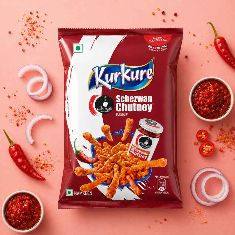 Kurkure Namkeen Schezwan Chutney Flavour | Snacks Kurkure Namkeen Schezwan Chutney Flavour | Snacks