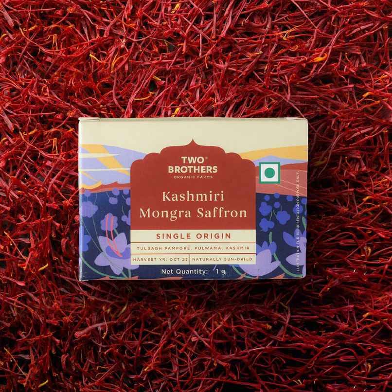 Two Brothers Kashmiri Mongra Saffron, Single Origin Two Brothers Kashmiri Mongra Saffron, Single Origin