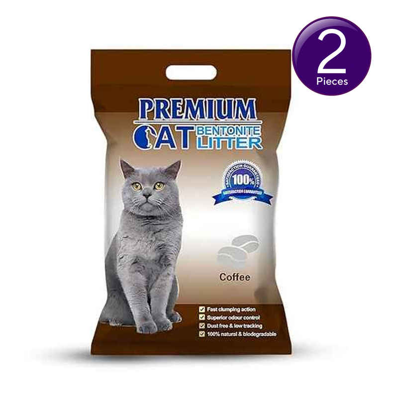 Pets Empire Natural Scoopable Bentonite Ball Cat litter Coffee Scent Combo Pets Empire Natural Scoopable Bentonite Ball Cat litter Coffee Scent Combo