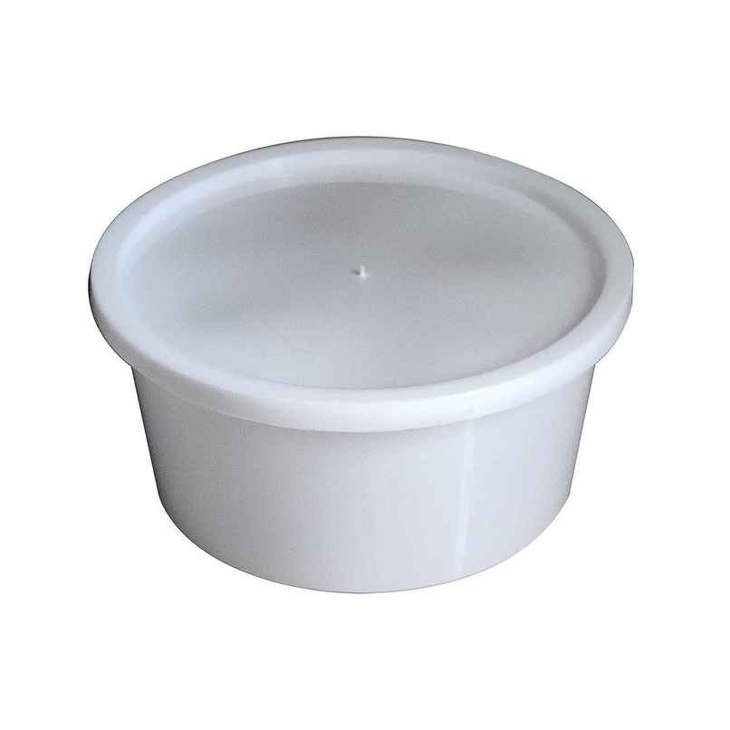 Plastic Round Reusable Container With Lid | 450 ml | Tempware Plastic Round Reusable Container With Lid | 450 ml | Tempware