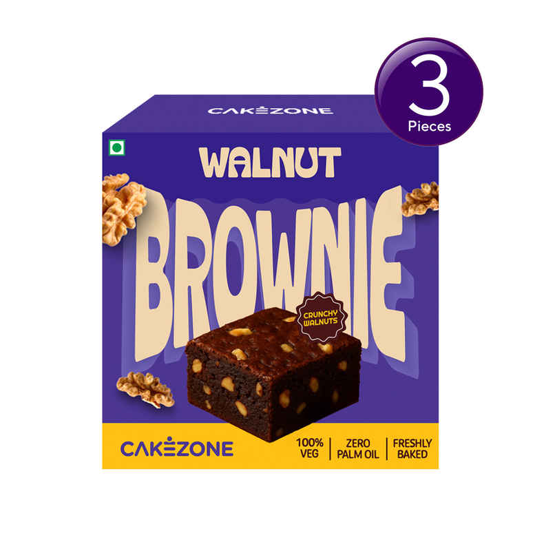 CakeZone Walnut Brownie Combo CakeZone Walnut Brownie Combo