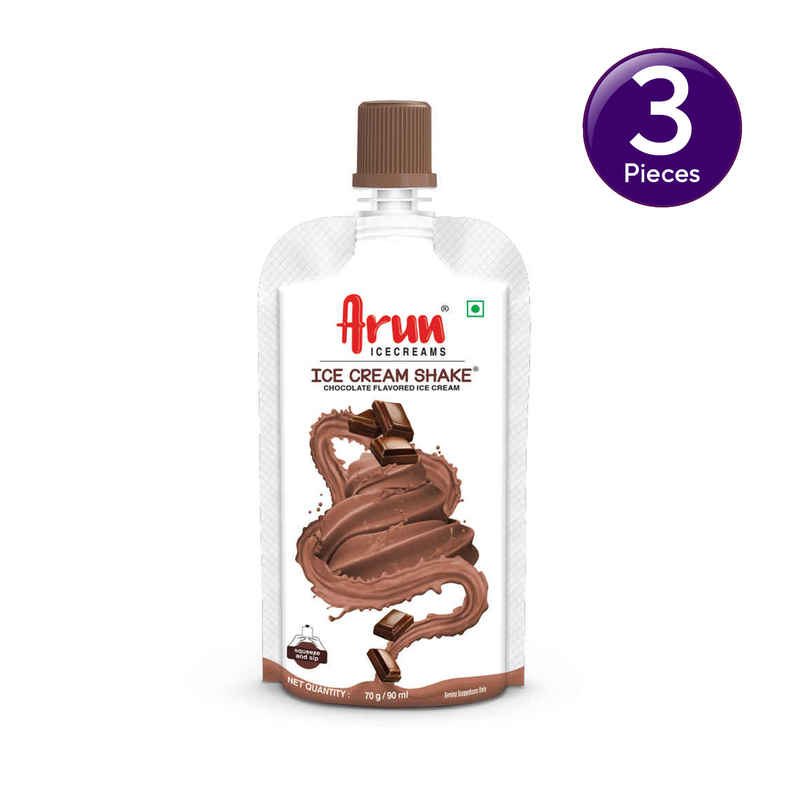 Arun Chocolate Ice cream Shake Combo 