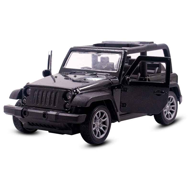 Toy Cloud Thar Die Cast Metal Car With Opening Doors And Pull Back Action 1-32 Scale Mini Super Car