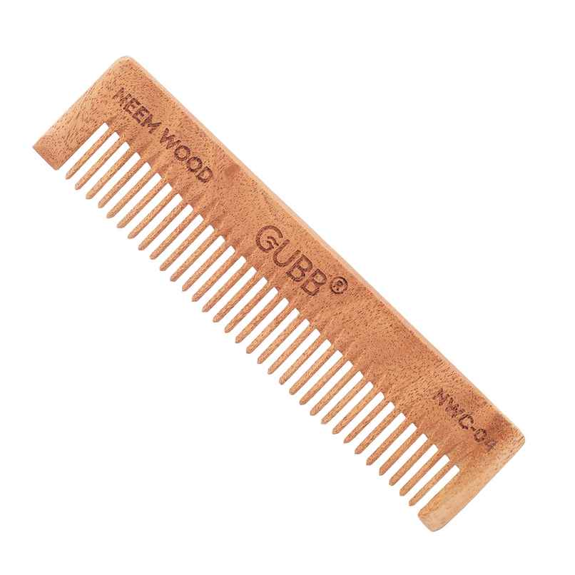 GUBB Pocket Neem Wood Comb