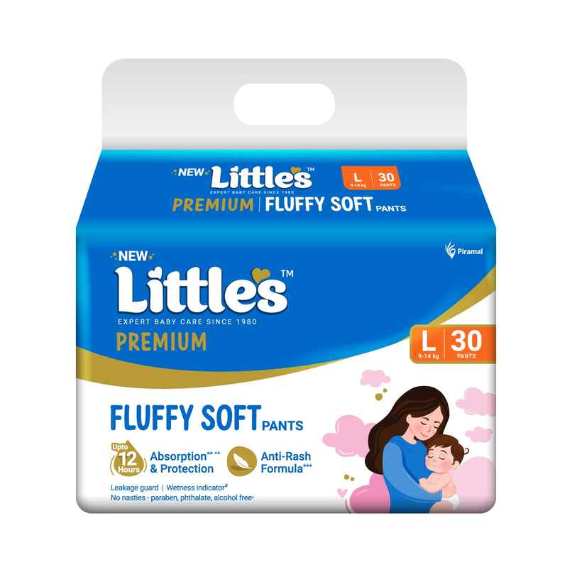 Littles Expert Baby Care Comfy Pant Style Diaper | L | 30 pcs