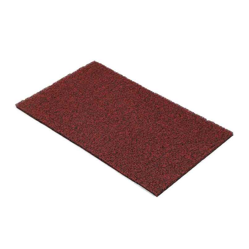 Status Milange Pvc Noodle Mat | 40 x 60 Cm | Red