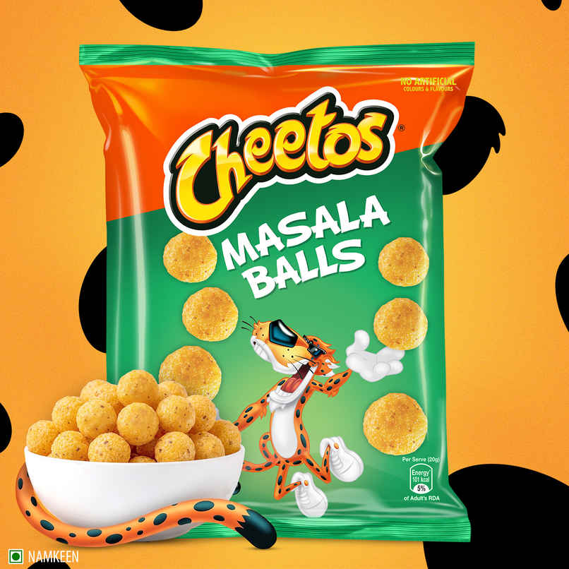 Cheetos Masala Balls | Crunchy Corn Snacks