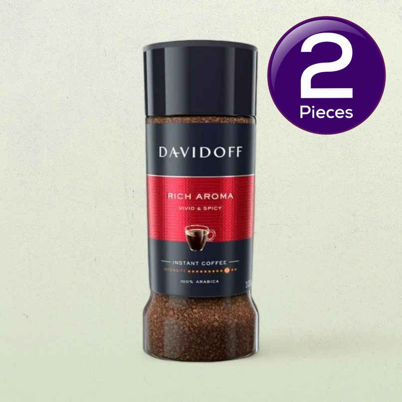 Davidoff Rich Aroma Arabica and Robusta Light Instant Coffee Combo Davidoff Rich Aroma Arabica and Robusta Light Instant Coffee Combo