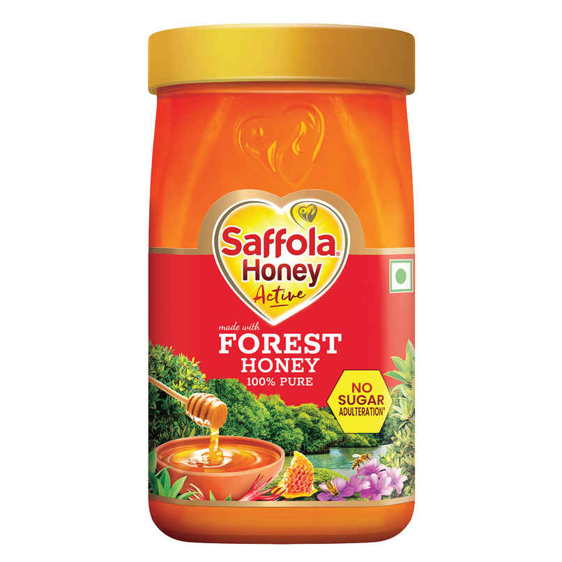 Saffola Honey Active | Made with Sundarban Forest Honey Saffola Honey Active | Made with Sundarban Forest Honey