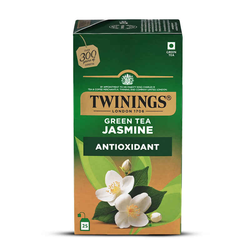 Twinings Green Tea Jasmine | 25 Teabags | Pure Elegance | Smooth & Floral