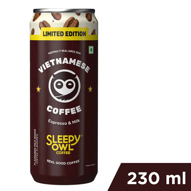 Sleepy Owl Vietnamese Cold Coffee Can | Ready to Drink Coffee Beverage