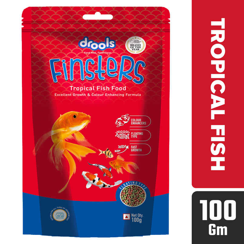 Drools Finsters Tropical Fish Food 1 mm Drools Finsters Tropical Fish Food 1 mm