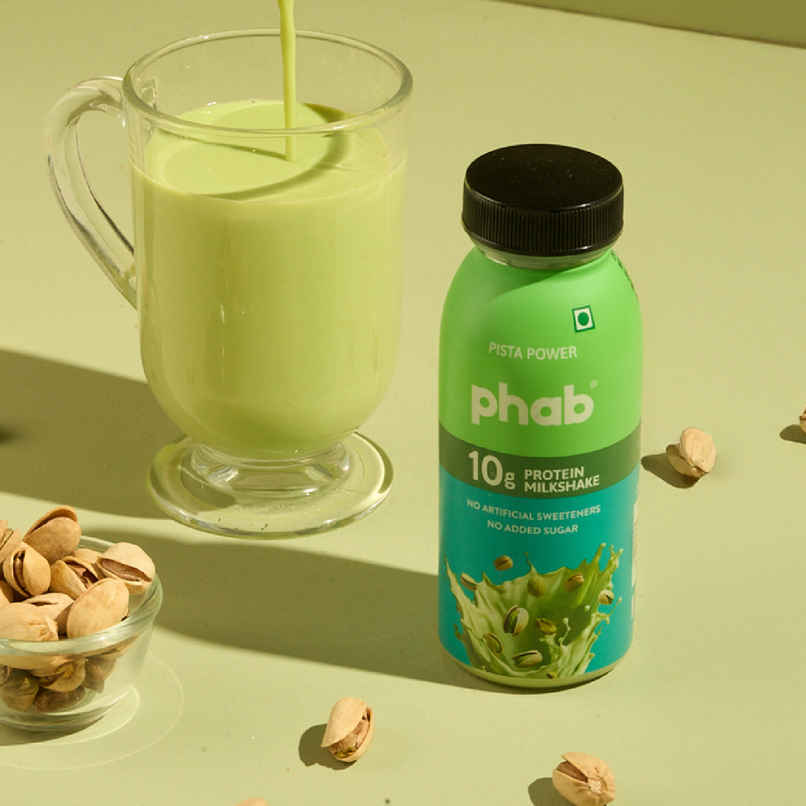 Phab Pista Power 10g Protein Milkshake Phab Pista Power 10g Protein Milkshake