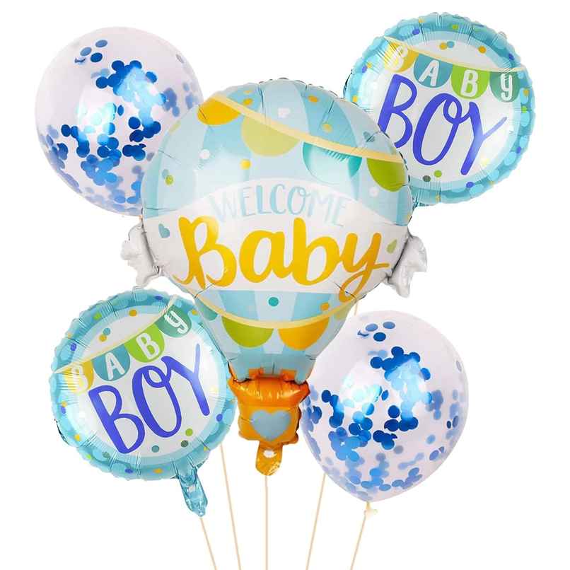 Baby Shower Decoration Items | Pack Of 5 | Welcome Baby Decoration Items | Party Propz Baby Shower Decoration Items | Pack Of 5 | Welcome Baby Decoration Items | Party Propz